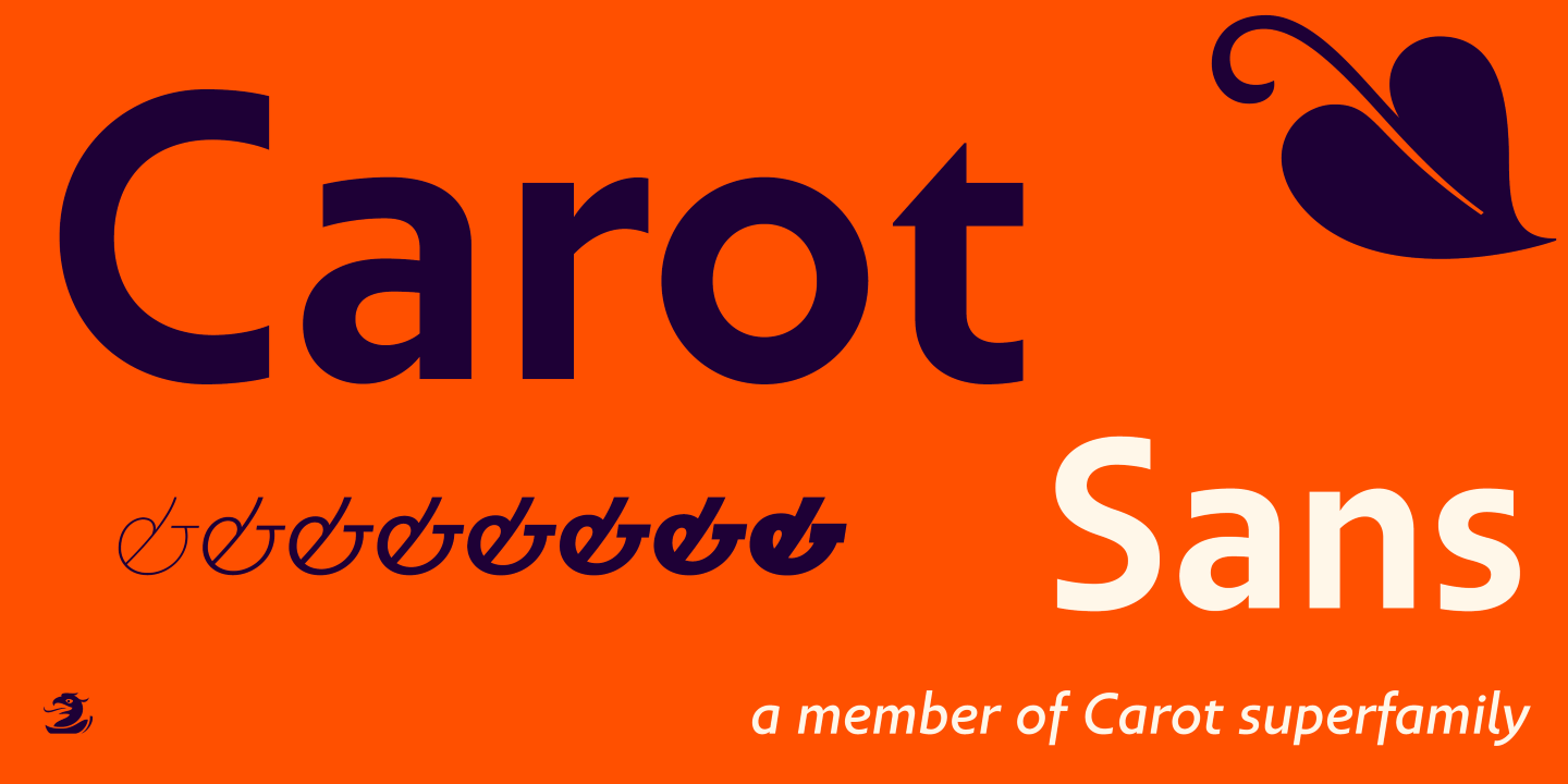 Font Carot Sans